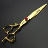 7" 7.5" 8"9" Professional Hairdressing Scissors Barber Salon Hair Cutting Dragon Shears (Large). (7 inchB) view 2
