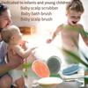 Baby Cradle Cap Comb, Silicone Scalp Massager, Soft Bristle Shampoo Brush for Newborns and Toddlers.Silicone Shampoo Brush Head Massager Scalp Head Massager Scalp Stress Relax(Grey) view 2