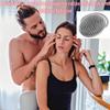 Baby Cradle Cap Comb, Silicone Scalp Massager, Soft Bristle Shampoo Brush for Newborns and Toddlers.Silicone Shampoo Brush Head Massager Scalp Head Massager Scalp Stress Relax(Grey) view 4