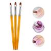 FOMIYES 9pcs Nail Art Brush Pen Round Head Nail Dotting Tool Lightweight Manicure Pen Diy view 3