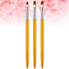 FOMIYES 9pcs Nail Art Brush Pen Round Head Nail Dotting Tool Lightweight Manicure Pen Diy view 4