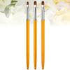 FOMIYES 6pcs Nail Art Brushes Round Head Pen Nail Art Brush Dotting Painting Manicure Diy for Women Girls view 4