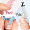 GLADZY Glass Cuticle Pusher - Manicure Cuticle Stick - Crystal Glass Cuticle Remover - Professional Nail Care Tool - Genuine Czech Quality Premium File Set view 3