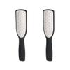 FOMIYES 2pcs Professional Stainless Steel Foot File Exfoliating Scrub Tool for Dead Skin Removal Pedicure Accessory for Smooth Feet Care Compact Design for Easy Use view 1