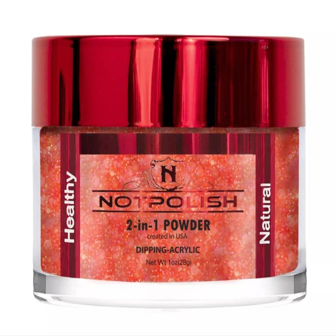 NotPolish - Nail Acrylic/Dip Powder | OH MY GLITTER Collection | OMG29 GO GLITTER (1oz)