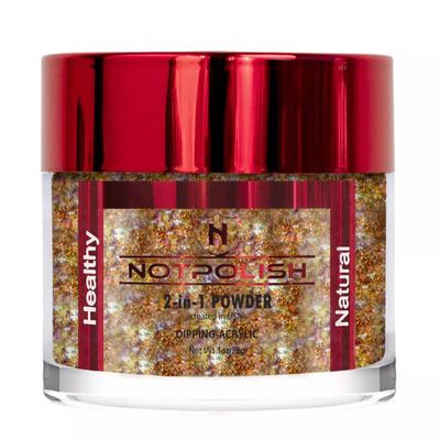 NotPolish - Nail Acrylic/Dip Powder | OH MY GLITTER Collection | OMG33 24K (1oz)
