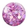 NotPolish - Nail Acrylic/Dip Powder | OH MY GLITTER Collection | OMG34 TRAIN WRECK (1oz) view 2