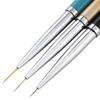 FOMIYES 6pcs Nail Art Brush Ultra Thin Pens for Nail Art Handle for and Patterns and Black view 2