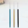 FOMIYES 9pcs Nail Art Painting Brush Ultra Thin Tip Detail Paint Brushes for Diy Nail Art Handle Design Blue and Black for Fine Lines Patterns and Floral Designs view 4