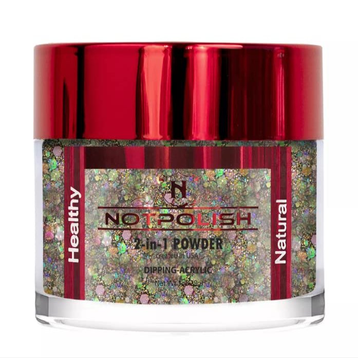 NotPolish - Nail Acrylic/Dip Powder | OH MY GLITTER Collection | OMG36 DISCO BABE (1oz)