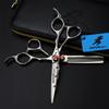 6.0 inch Professional Barber Shears Kit Tools, Hair Cutting Scissors Set, Hair Cutting Scissors Thinning Shear Set, Hairdressing Thinning Shears, Japanese Stainless Steel, for Barber or Home Use view 1