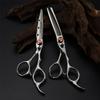 6.0 inch Professional Barber Shears Kit Tools, Hair Cutting Scissors Set, Hair Cutting Scissors Thinning Shear Set, Hairdressing Thinning Shears, Japanese Stainless Steel, for Barber or Home Use view 3