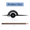 ATOMUS Tattoo Eyebrow Ruler Protractor Golden Ratio Ruler Makeup Tool with Brown Mark Pencil Microblading Caliper Eyebrow Positioning Measuring Tools to Shape Eyebrows view 2