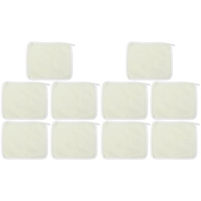 Healifty 10pcs Exfoliating Bath Cloths for Scrub Towels for Daily Use Quick-Drying and Non-Smelly for Smooth Skin Care and Exfoliation