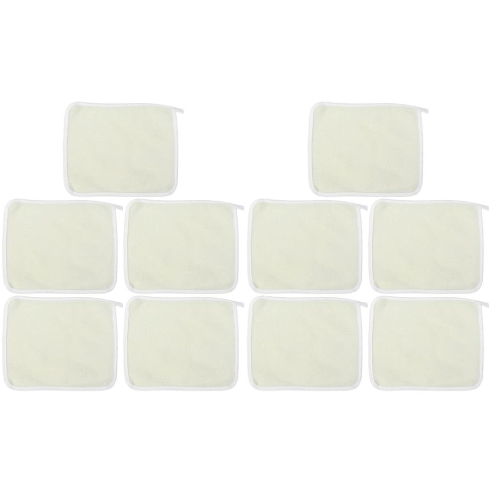 Healifty 10pcs Exfoliating Bath Cloths for Scrub Towels for Daily Use Quick-Drying and Non-Smelly for Smooth Skin Care and Exfoliation