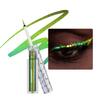 CHARMACY Chameleon Eyeliner Liquid Liner, Glitter liquid eyeliner waterproof, Metallic Intense Color Shifting Colorful Eyeliner, Long wearing,Ultra-Fine Tip Smudge-proof,YELLOW GREEN INDIGO 906 view 1