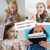 Allstarry 132pcs Kids Press on Nails, Pre-glue Glitter Kid Fakenail Set view 3