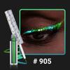 CHARMACY Multichrome Eyeliner Liquid Liner, Glitter liquid eyeliner waterproof, Metallic Intense Color Shifting Colorful Eyeliner, Long wearing, Ultra-Fine Tip Smudge-proof, GREEN INDIGO 905 view 2