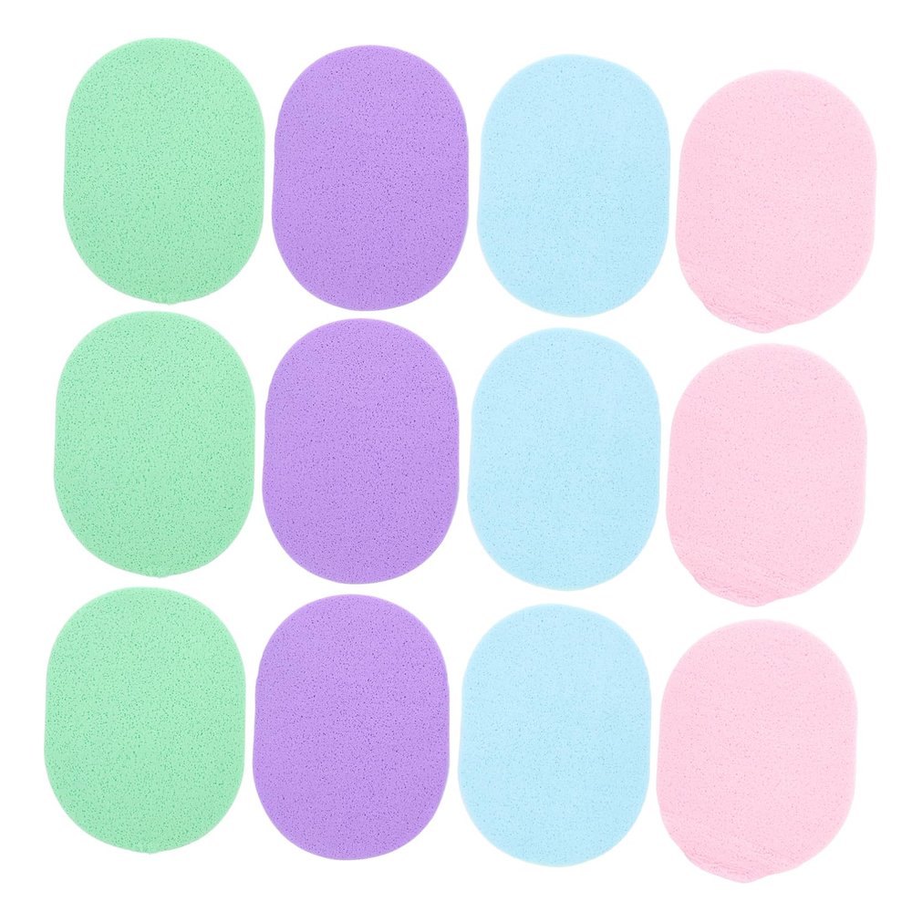 CALLARON 50pcs Compressed Facial Cleansing Sponge Care Sponges for Deep Pore Care and Oil Removal Random Colors