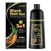 cosmpro Black Hair Dye Shampoo 3 in 1 for Women/Men for Gray Coverage Instant Hair Color Shampoo Semi Permanent Champu Para Cana view 1