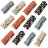 MIAO JIN 12-Pack Lipstick Case with Mirror Bulk, Small Lipstick Holder for Purse, Makeup Holder for Jewelry & Cosmetics, Storage Box, Cute Small Flower Design (Random Colors) view 1