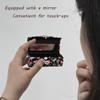 MIAO JIN 12-Pack Lipstick Case with Mirror Bulk, Small Lipstick Holder for Purse, Makeup Holder for Jewelry & Cosmetics, Storage Box, Cute Small Flower Design (Random Colors) view 2