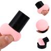 Beaupretty 15pcs Mushroom Shape Makeup Applicator Sponges Flexible Design for Easy Foundation Application Dry Wet Use Compact for Travel Materials view 3