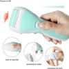 YOUOOK Feet Callus Remover Electric Foot File Dead Skin Pedicure Tool Electronic Wet & Dry Vacuum Scrubber with 2 Coarse Roller Heads Heel Care Rechargeable Remover view 3