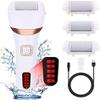 YOUOOK Electric Foot Callus Remover Kit, Rechargeable Callous removers 3 Grinding Heads Portable Waterproof Foot File, Professional Pedicure Tools Feet Care for Dead, Hard Cracked Dry Skin view 3