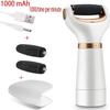 YOUOOK Electric Callus Remover Foot Scrubber, Foot File Hard Skin Remover Pedicure Tools for Feet Electronic Callus Shaver Pedicure kit for Cracked Heels and Dead Skin with 3 Roller Heads view 2