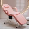 Paddie Professional Massage Bed 3-Section Folding, Adjustable Tattoo Table for Client, 73inch Facial Chair for Esthetician, Pink view 1