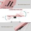 Paddie Professional Massage Bed 3-Section Folding, Adjustable Tattoo Table for Client, 73inch Facial Chair for Esthetician, Pink view 3