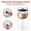 YOUOOK Portable Electric Foot Grinder - USB Electronic Foot File, Pedicure Foot Care Tools - Dual-Speed Callus Remover for Dead Hard Cracked Dry Skin - Foot Heel Repair view 3