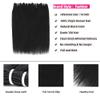 10 inch short hair bundles 10A Brazilian Straight Virgin Hair 4 Bundles with Closure Straight Hair 100% Unprocessed Straight Human Hair Extensions 50g/Pcs Natural color (10"10"10"10" with 10" closure) view 4