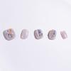 Light Rain Large Size Hand-made Press on Nails, 3D Gel UV Finished False nails with Design by Professional Manicurist view 2