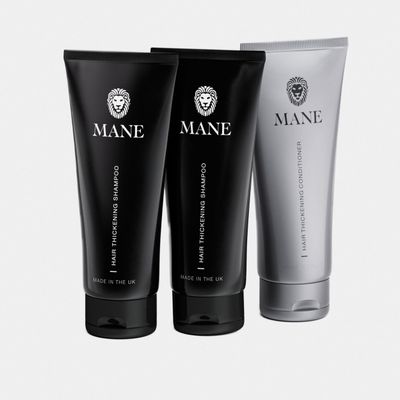 Mane Thickening Biotin Shampoo for Hair Growth Men & Women, Support Fine & Thinning Hair, Reduce Loss & Encourage Thicker, Fuller Growth with Conditoner (100ml - Multi Buy)