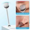 LitBear Pore Prep Tool, Blackhead Remover Pimple Popper Tool Kit, Stainless Steel Blackhead Extractions Tool for Acne, Whitehead Popping, Blemish, Comedone, Black view 3