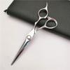 Professional Hair Cutting Shears, 6.0 Inch Japan 440c Professional Upscale Silver Hair Scissors Salon Cutting+thinning Barber Styling Shears Set (Size : Set) view 2