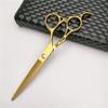 Professional Hair Cutting Shears, 6.0 Inch Japan 440c Professional Red Diamond Screw Hair Scissors Salon Cutting+thinning Barber Styling Shears Set (Size : Set) view 4
