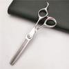 Professional Hair Cutting Shears, 6.0 Inch Japan 440c Professional Upscale Silver Hair Scissors Set Salon Cutting+thinning Barber Styling Shears Set (Size : Set) view 2