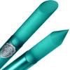 Glass Cuticle Pusher by GLADZY - Manicure Stick, Genuine Czech Quality, Professional Precision Filing Cuticle Remover, Abrasive Surface Never Wears Out view 1