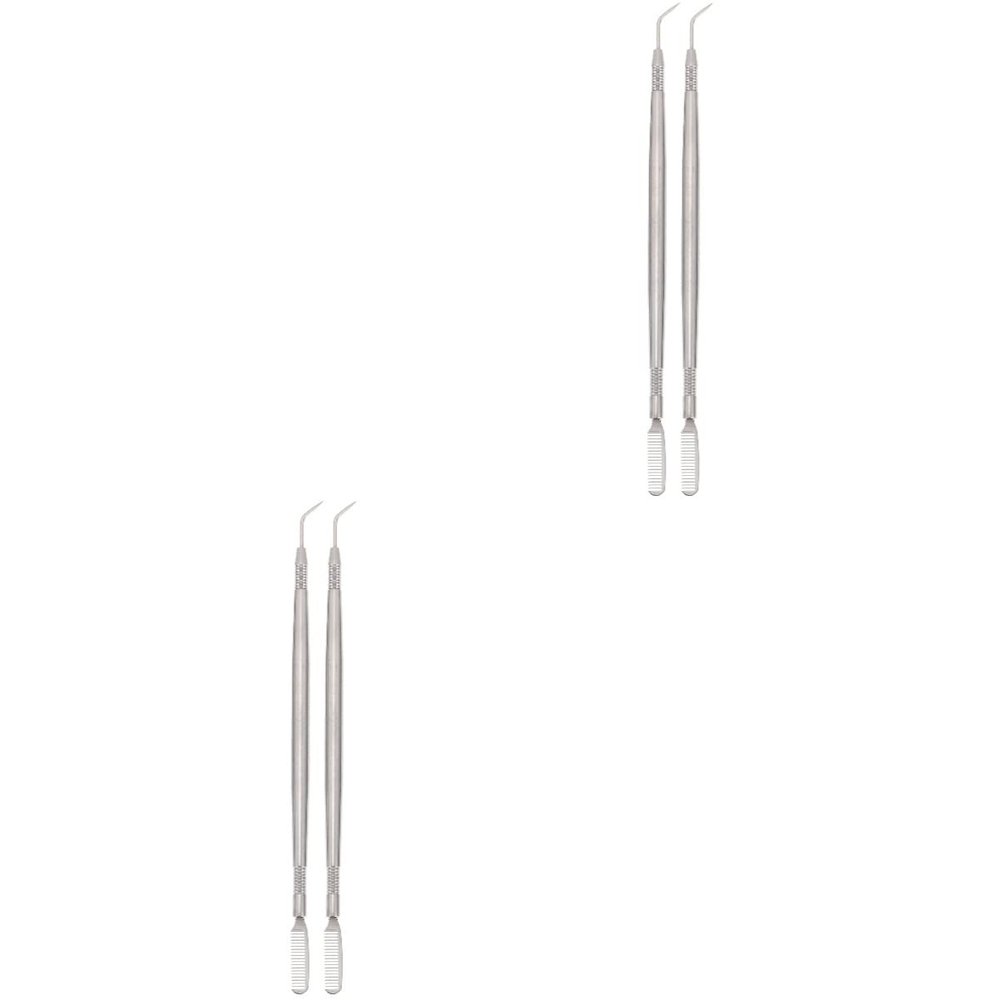 Beaupretty 4pcs Eyelash Perm Tool Eyebrow Brush Comb Assistant Lightweight Compact for Easy Application