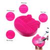 FRCOLOR 2 in 1 Silicone Makeup Brush Cleaner Dryer Brush Mat Holder for Women Girls view 4