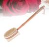 2pcs Spa Back Brush Bath Massager Brush Long Handle Bath Brush Body Care Brush Wooden Body Brush Shower Brush view 3