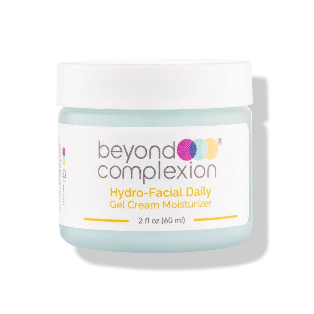 Beyond Complexion Hydro-Facial Daily Gel Cream Moisturizer - Non-Greasy Moisturizer Restores Natural Moisture Barrier by Reducing Water Loss (2 fl oz. 60ml)
