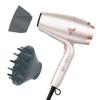 INFINITI PRO CONAIR SmoothWrap Hair Dryer, Blow Dryer with Diffuser and Concentrator Attachments, Advanced Plasma and Ceramic Technology for Less Frizz, More Volume, and Body, Champagne view 1
