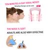 KUYYFDS Make-up Tools Accessories, Magic Nose Up Lifting Clip, Nose Shaper Nose Slimming Device, Painless Nose Bridge Straightening Nose Beauty Clip Pink view 4
