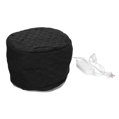 Hair Thermal Steamer Treatment Spa Nourishing Care Hat Intelligent Temperature Control Hot Oil Treatment Hat for Hair Care, US Plug 110V