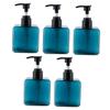 Beavorty 5pcs Portable Travel Lotion and Shampoo Bottles Refillable Empty Containers for Toiletries Leak Squeeze Dispenser view 1