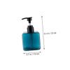 Beavorty 5pcs Portable Travel Lotion and Shampoo Bottles Refillable Empty Containers for Toiletries Leak Squeeze Dispenser view 4